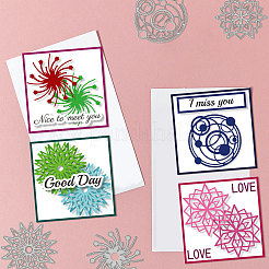 Углеродистая сталь разрезает трафареты DIY-WH0309-1285