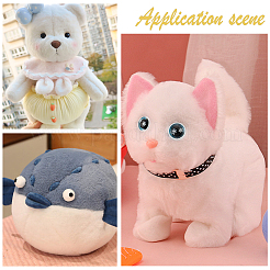 40 набор 10-х цветных безопасных глазок из смолы для поделок в виде снежинок DIY-PH0013-70