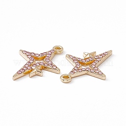 Подвески из сплава и страза&nbsp;PALLOY-P287-08LG-02