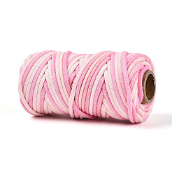 Cordon macramé en polycoton teint par segments&nbsp;OCOR-T017-03L