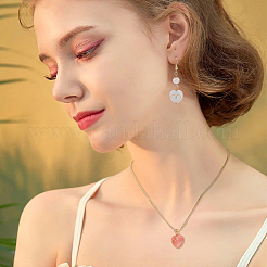 2 комплект из 5 стилей подвесок из натуральных и синтетических камней FIND-FH0005-65