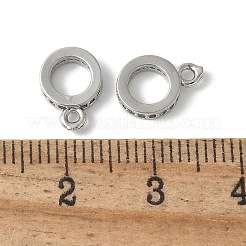 Bélières en laiton micro pavé de zircone cubique&nbsp;KK-D324-33P
