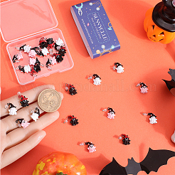 30 шт. 3-х цветные подвески из сплава на Хэллоуин FIND-SC0010-39