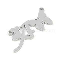 Pendentifs en acier inoxydable 304 anti-ternissement&nbsp;STAS-L279-002P-A