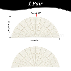 4 пакетик противоскользящая резиновая подошва для обуви&nbsp;AJEW-DJ0004-79B