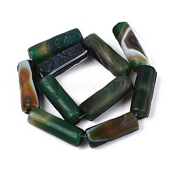 Природный агат бисер нитей G-N357-05A-02