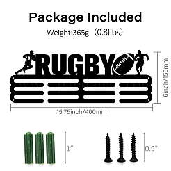 Модная железная вешалка для медалей ODIS-WH0021-097
