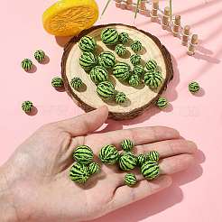 20 шт. Непрозрачные акриловые бусины&nbsp;MACR-FS0002-28B