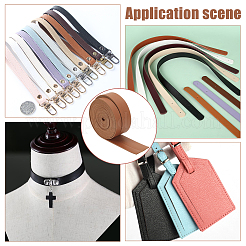 2 рулон 2 стилей 3 ярда двухсторонний шнур из искусственной кожи LC-WR0001-01B