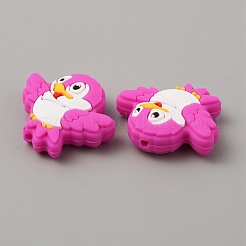 Экологически чистые силиконовые шарики для пищевых продуктов для птиц&nbsp;LS-SIL-WH0018-003G