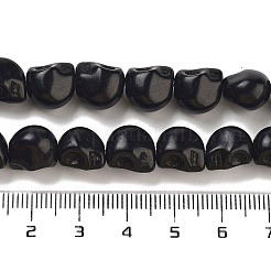 Filo di perline turchesi sintetici&nbsp;TURQ-G113-8x10mm-09