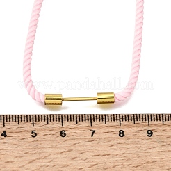 Fabrication de colliers en cordon Milan en nylon rond de 3 mm&nbsp;NJEW-H091-01G-29