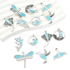 14шт 7 стиля подвески из цинкового сплава в тибетском стиле&nbsp;FIND-YW0010-97