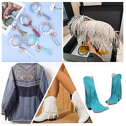 Отделка бархатной бахромой&nbsp;DIY-WH20011-57B