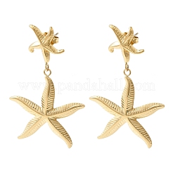 Серьги-гвоздики из нержавеющей стали 304&nbsp;EJEW-K268-43B-G