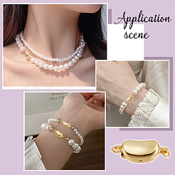 925 застежка из стерлингового серебра&nbsp;STER-GO0001-68B-G