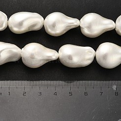 Нити гальванических фарфоровых бусин BSHE-C009-04A