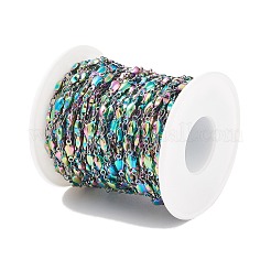 Catene a maglie in acciaio inossidabile 304 color arcobaleno&nbsp;STAS-P219-37M