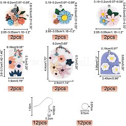 Наборы для изготовления сережек с подвесками своими руками DIY-NB0005-76