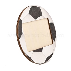 木製フォトフレームスタンド  ホームデスクトップの装飾  サッカー  210x14mm&nbsp;WD-XCP0001-05
