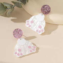 Пасхальные акриловые серьги-подвески&nbsp;FS-WG7CF33-01