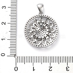 Латунные микро проложить кубического циркония подвески&nbsp;KK-L229-072P