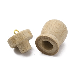 Деревянные подвески для флаконов духов&nbsp;WOOD-WH0030-43