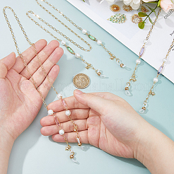 3шт латунная цепочка для очков HJEW-FH00131