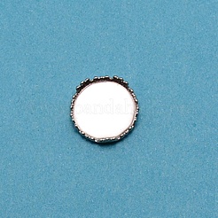 Tazze con lunetta con bordo liscio in acciaio inossidabile 304&nbsp;STAS-WH0031-06P-01