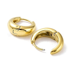 Ионное покрытие (ip) полировка сережек-колец из нержавеющей стали 304&nbsp;EJEW-G366-01G