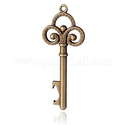 Skeleton Key lega stile tibetano grandi ciondoli&nbsp;TIBEP-F063-01AB-NF