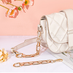 2 шт. удлинительная цепь для кошелька из сплава с D-образным кольцом и поворотными застежками&nbsp;PURS-UN0001-03LG