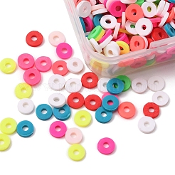 Светящиеся бусины из полимерной глины ручной работы CLAY-YW0001-52