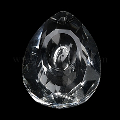 Прозрачные стеклянные подвески&nbsp;GLAA-R223-03C