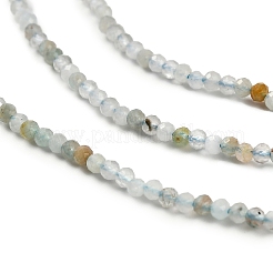 Натуральный цветок амазонитовые бусины пряди G-RM2025-02B-2mm