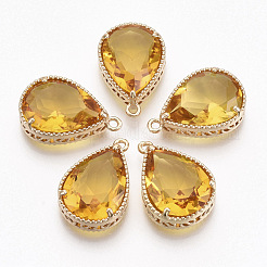 Граненые подвески стекла X-GLAA-T010-016E