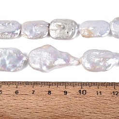 Natürliche Keshiperlen Stränge&nbsp;PEAR-S020-K11-01