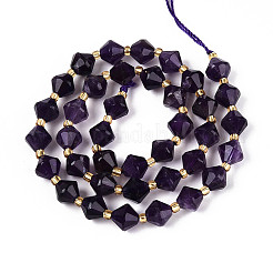 Природный аметист нитей бисера G-T144-23A-01