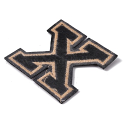 Полиэфирная компьютеризированная ткань для вышивки утюгом на заплатах с блестками&nbsp;PATC-SZC0001-01X