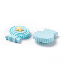 Непрозрачные кабошоны из смолы&nbsp;LS-RESI-G036-G08