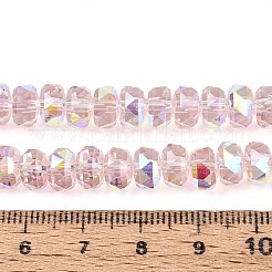 Гальванизируйте прозрачное стекло бисер нитей&nbsp;EGLA-N022-04A-D14