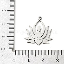 Pendentifs Yoga 201 en acier inoxydable&nbsp;STAS-B136-14P