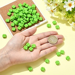 200 шт. Непрозрачные акриловые бусины&nbsp;SACR-YW0002-07