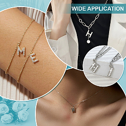 52 шт. 26 стиля подвески из сплава со стразами ALRI-ME0001-03