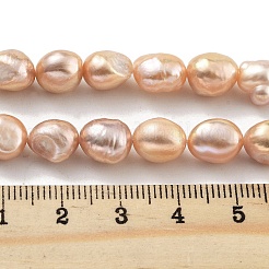 Нити из натурального культивированного пресноводного жемчуга&nbsp;PEAR-P062-26E