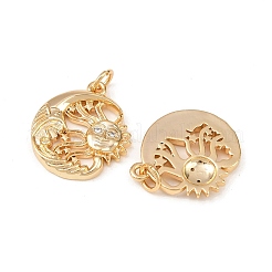 Латунные микро проложить кубического циркония подвески&nbsp;KK-L255-05G
