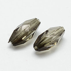 Perles en acrylique transparente&nbsp;PLRC5X11MM45-1
