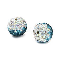 Градиентный дизайн полимерная глина стразы бусины&nbsp;CLAY-NH0001-03D