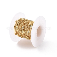 Прозрачные цепочки со звездочками из кубического циркония CHC-SZ0001-60