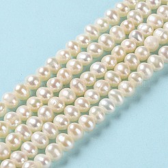 Нити из натурального культивированного пресноводного жемчуга PEAR-E018-63